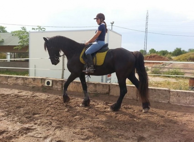 aprendiendo a montar
